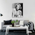 Audrey Hepburn und Marilyn Monroe Fotodruck / Malerei Schwarz-Weiß / Kunst-Rint